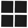 50PCS Window Glass Cleaning Cloth Thickened Mirror Cleaning Towels For Rv Yacht Black