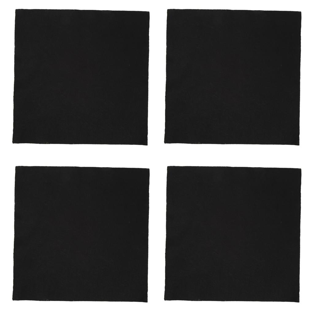50PCS Window Glass Cleaning Cloth Thickened Mirror Cleaning Towels For Rv Yacht Black