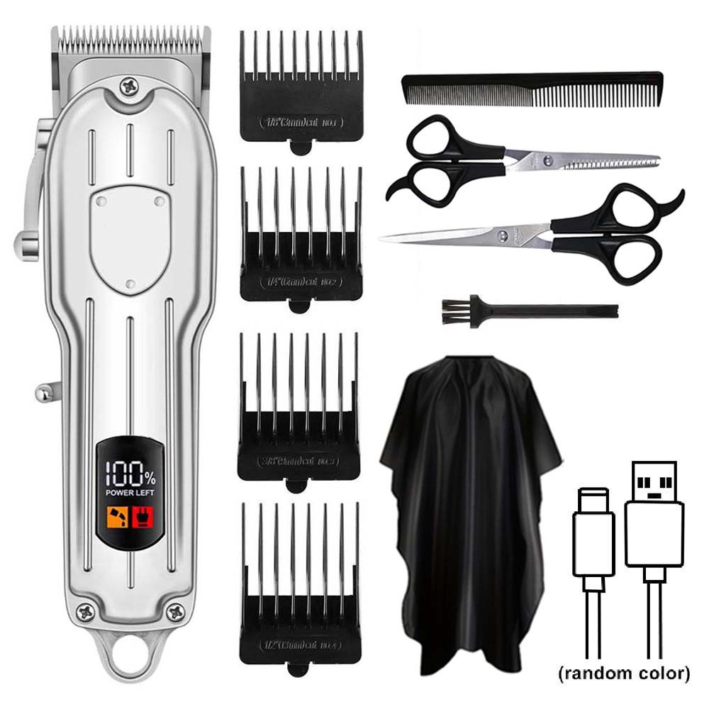 Professional Cordless Hair Clipper For Men, Beard Trimmer, Rechargeable Hair Clipper, Suitable For Home, Barber Shop