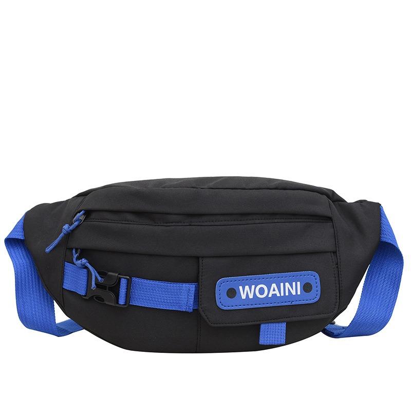 Casual and beautiful breast bag, male retro personality, street trend style, girl messenger bag, sports fanny pack.