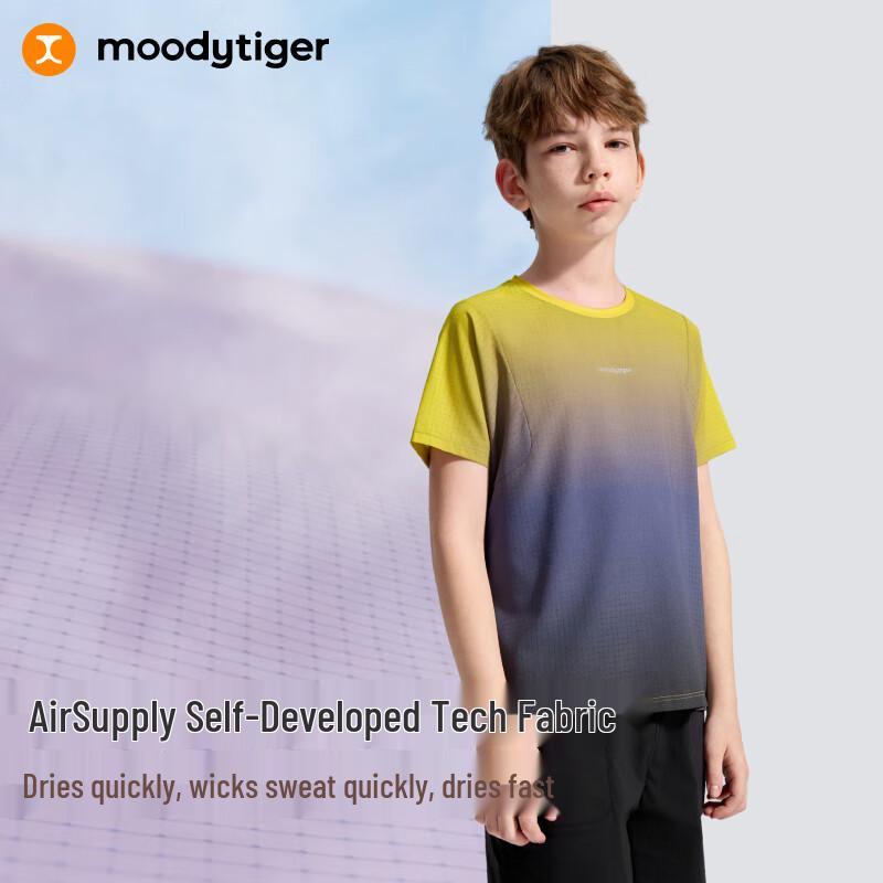 Moody Tiger Boys  Air Supply Gradient Sport T-Shirt 165