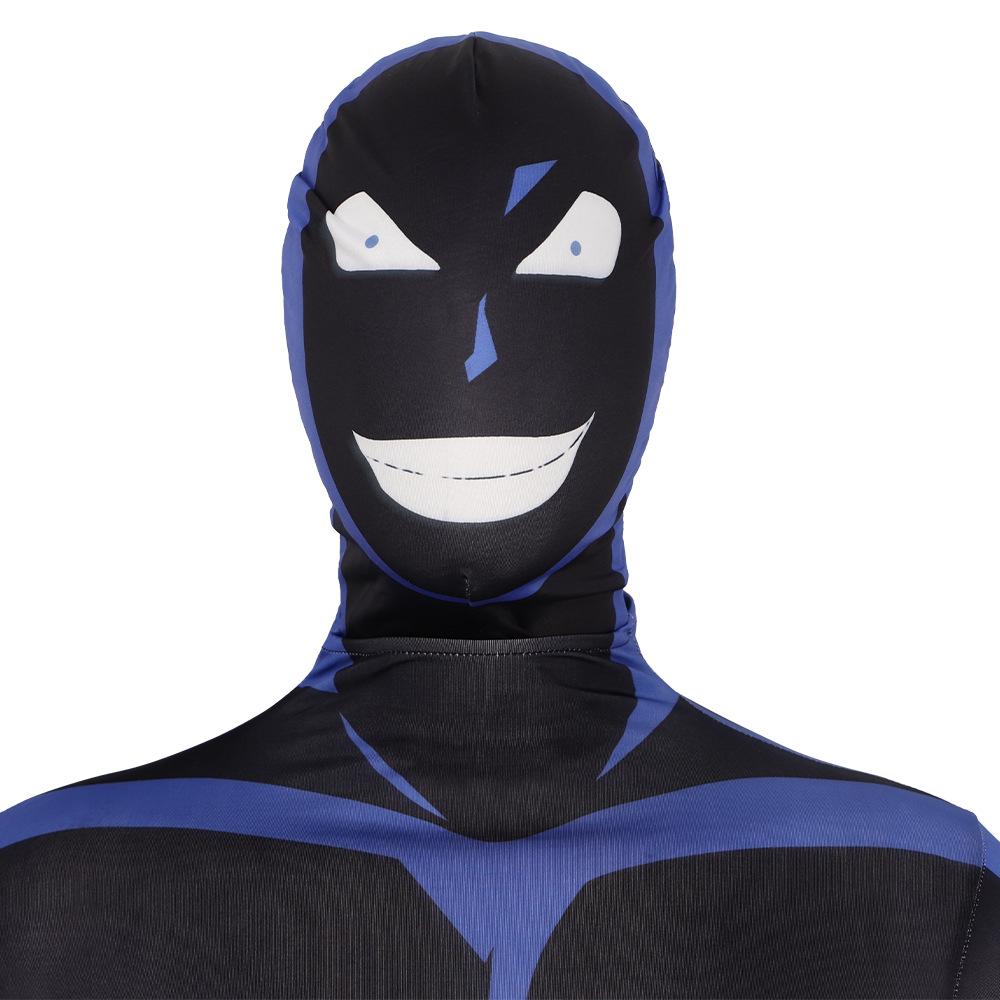 New Black Man Cosplay Costume Prisoner Mr. Jasawa Cosplay Bodysuit