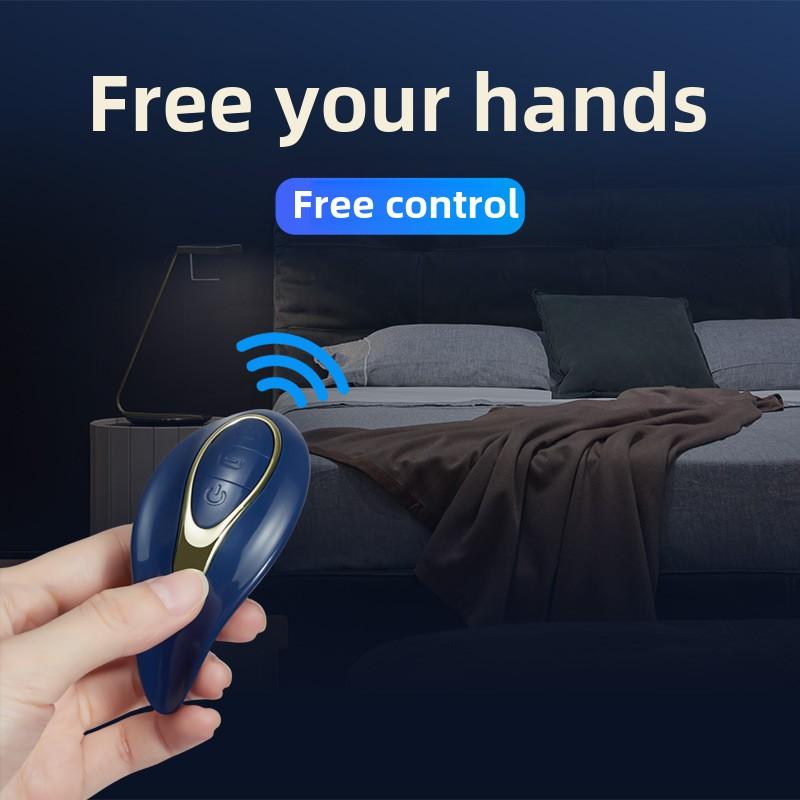 Double-sided Slap Vibrating Prostate Massager Female Wearable Butterfly Jumper Adult Products