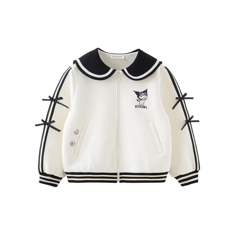 DAVE & BELLA Kuromi Collaboration Girls' Knit Cardigan
