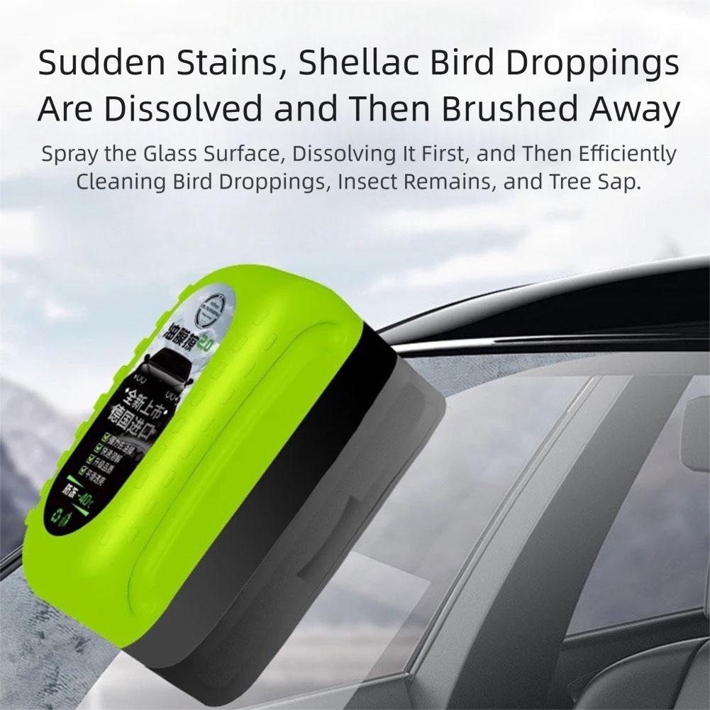 150ml Automotive Oil Film Cleaning Brush Window Cleaner for Car Windshield Lasting Car Glass Oil Film Cleaner for Safe Driving
