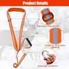 Deer Drag Rope Pulling Hunting Accessories Deer Hunting Drag Strap with Handle Reflective Harness Hunting Gear for Deer Hunters