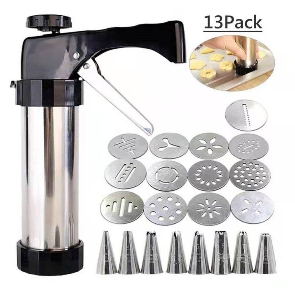 21Pcs/set Stainless Steel Cookie Decorative Machine Kitchen Accessories Biscuit Mold for Household