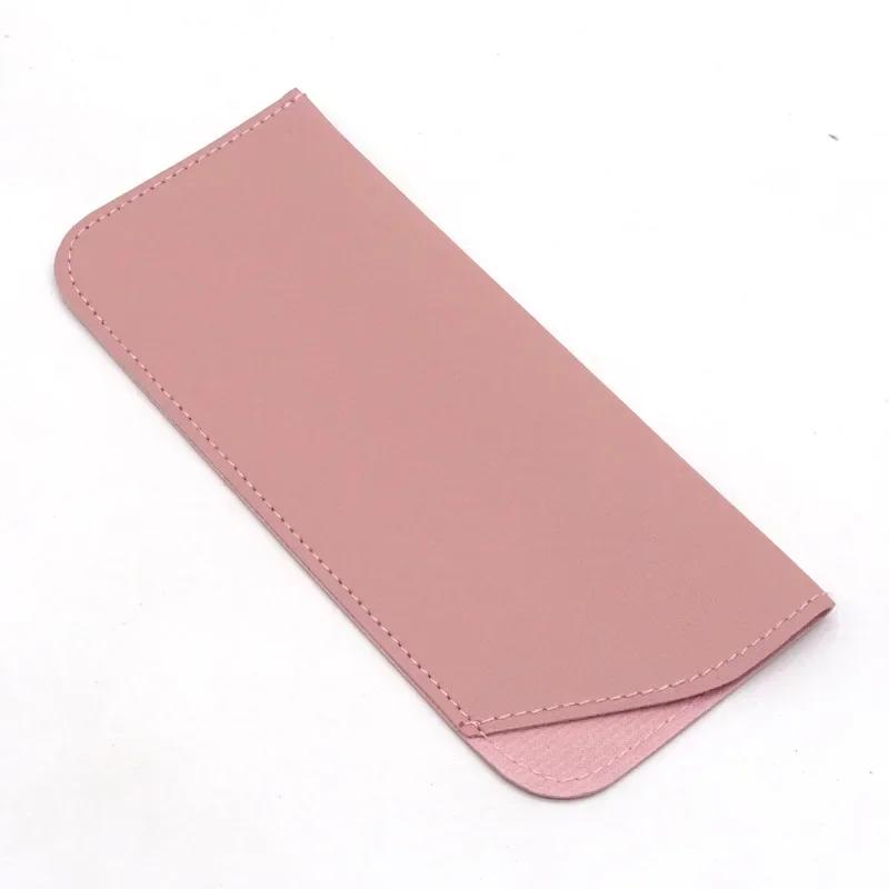 1Pcs PU Leather Glasses Bag Sunglasses Reading Eyeglasses Protective Cover Case Box Pouch Eyewear Protector Case Accessories