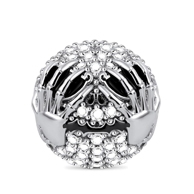 New Halloween S925 Silver Multi Character Thrilling Carnival Charm Bead Fit for Original Bracelet DIY Boutique Jewelry