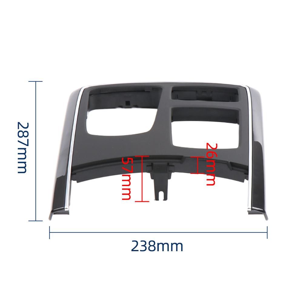 Center Console Multifunctional Operation Panel Cover Decorative Trim for Mercedes Benz W166 GL GLE 2012-2019 OE 1666800803