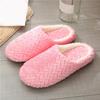 2022 Soft Sole Slippers Men Women Indoor Floor Flat Shoes Autumn Winter Warm Home Cotton Warm Plush Bedroom Slides