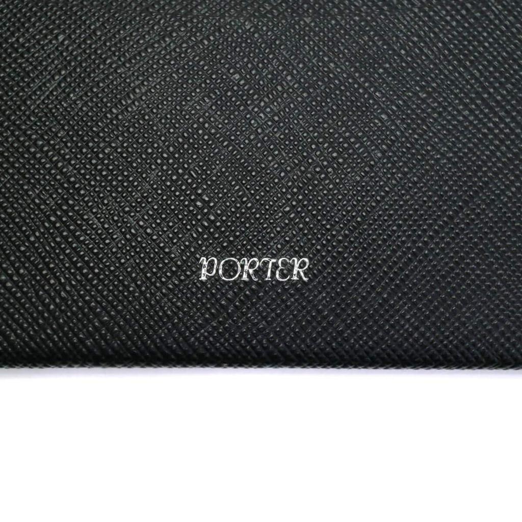 GLUE Card Case Business Card Holder [PORTER] 079-02938 Black/10