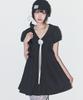 ILLIGO Sailor Collar Dress Black