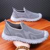 Summer Men's Shoes New Breathable and Odorless Mesh  Men's Sneaker Shoes Lazy Versatile Men's Single Shoes Sale