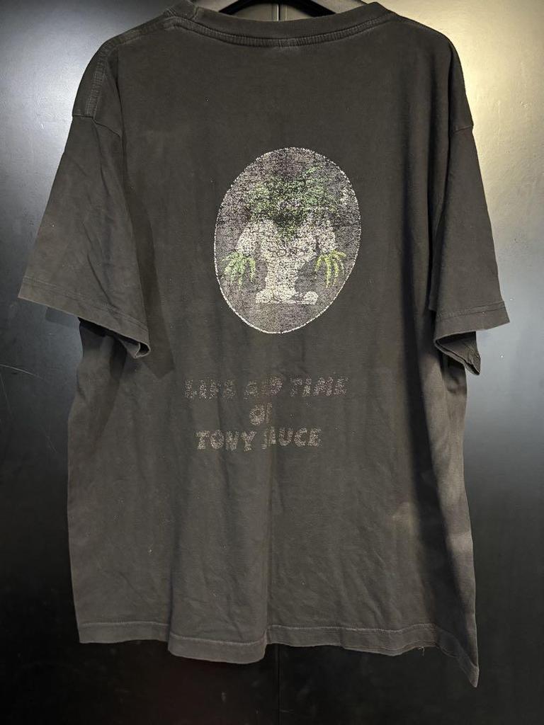 [USED] Extremely Rare Gaja LIFE AND TIME OF TONY SAUCE T-shirt