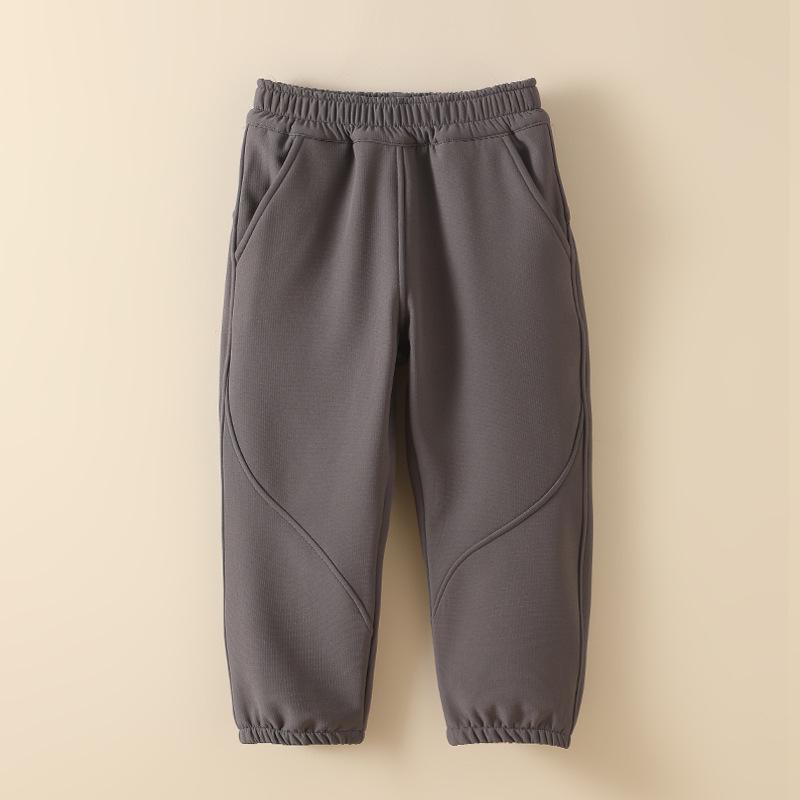 

Kids Thermal Windproof Waterproof Fleece-Lined Pants for Autumn Winter Size 140