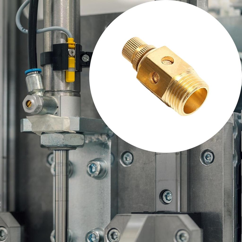 Exhaust Muffler Manual High Performance Brass Fitting Air Pneumatic Mufflers