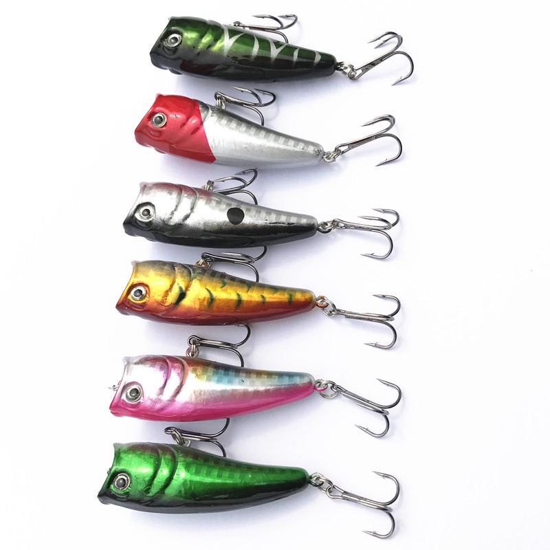 6cm Big Mouth Popper Splash Fishing Lure - 7.7g