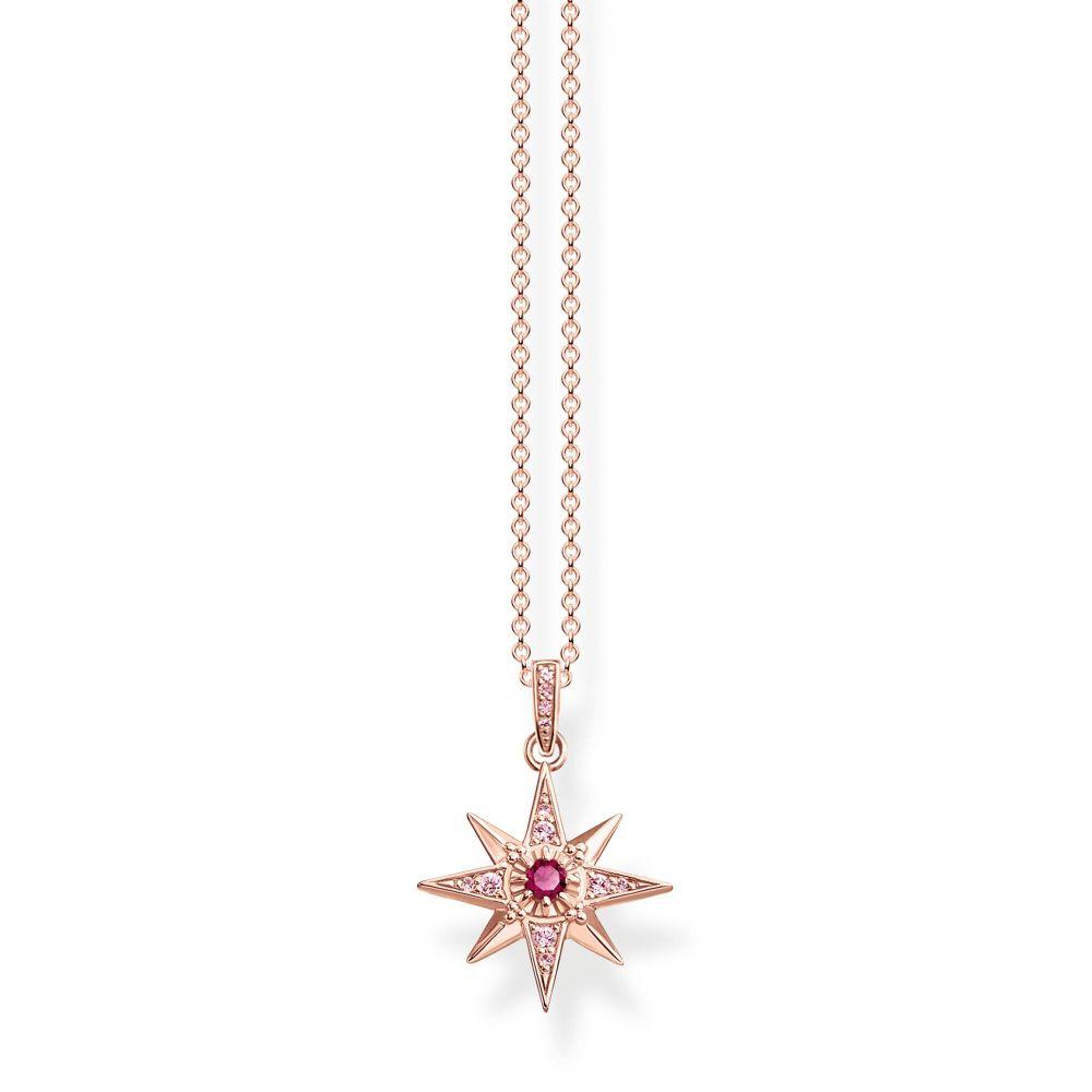 Star Rose Gold Necklace Ke1897-626-10-L45V