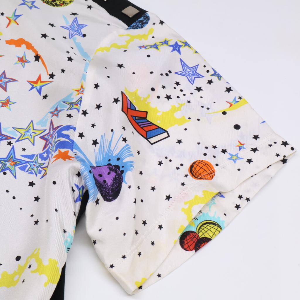 Louis Vuitton All-over Galaxy Print T-shirt Tops Not Written multicolorUsed