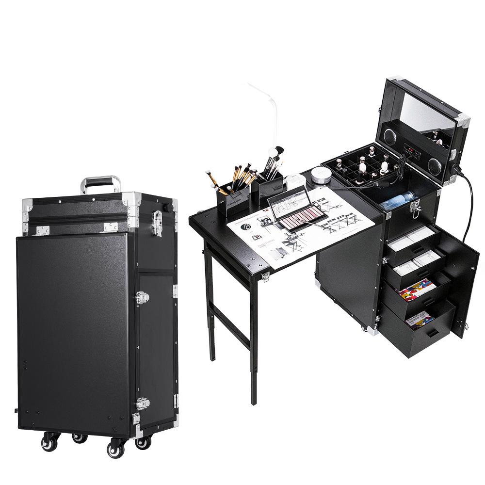High-End Portable Beauty & Tattoo Makeup Trolley, Professional Storage Box, Nail Tool Case