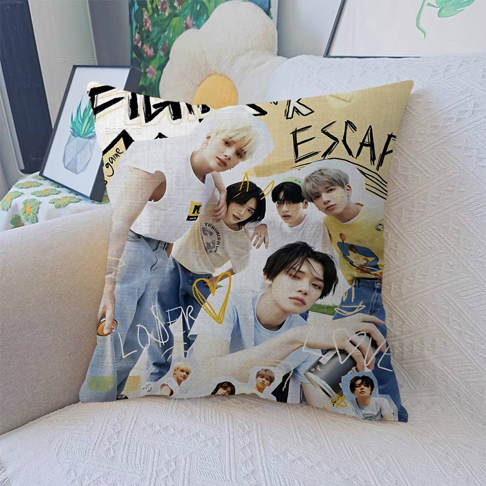 Kpop TTomorrow X TTogether TXT pillow cover sofa cushion cover home room decoration children gift