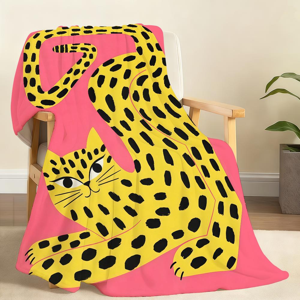 Nordische Tier Minimalistische Decke Weiche Überwurfdecke für Zuhause Schlafzimmer Bett Sofa Picknick Reise Büro Ruhe Abdeckung Decke Geschenk