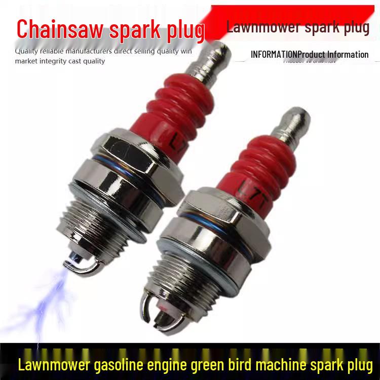 Bosch L7T MB6A Spark Plug for Chainsaws, Lawnmowers, Two-Stroke Engines, and Hedge Trimmers