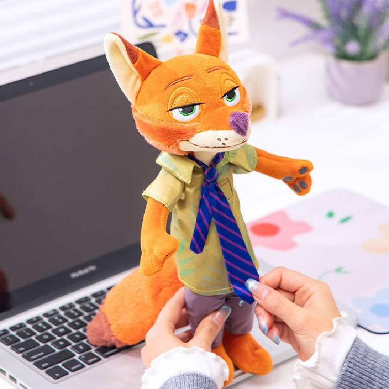 Zootopia Judy Hopps Nick Wilde Plush Toy Cute Cartoon Girl Holiday Doll Gift