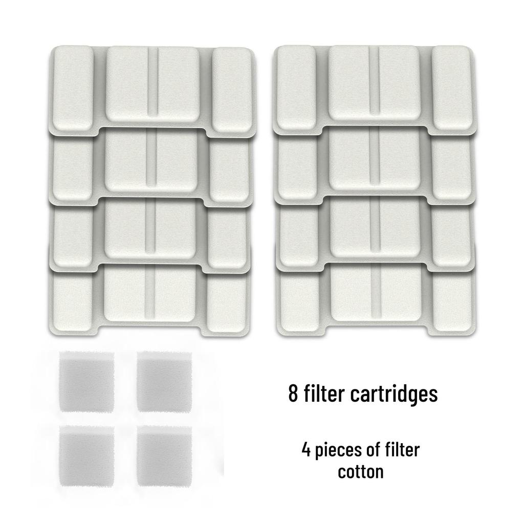 Stainless Steel Pet Water Fountain, Silent Automatic Circulation, 2.2L Capacity for Cats & Dogs.