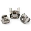 2-10pcs 304 Stainless Steel Zinc Plated Nickel Cage Clip Nuts Square Sheet Metal M4 M5 M6 M8 M10 M12 Cabinet Floating Clip Nut