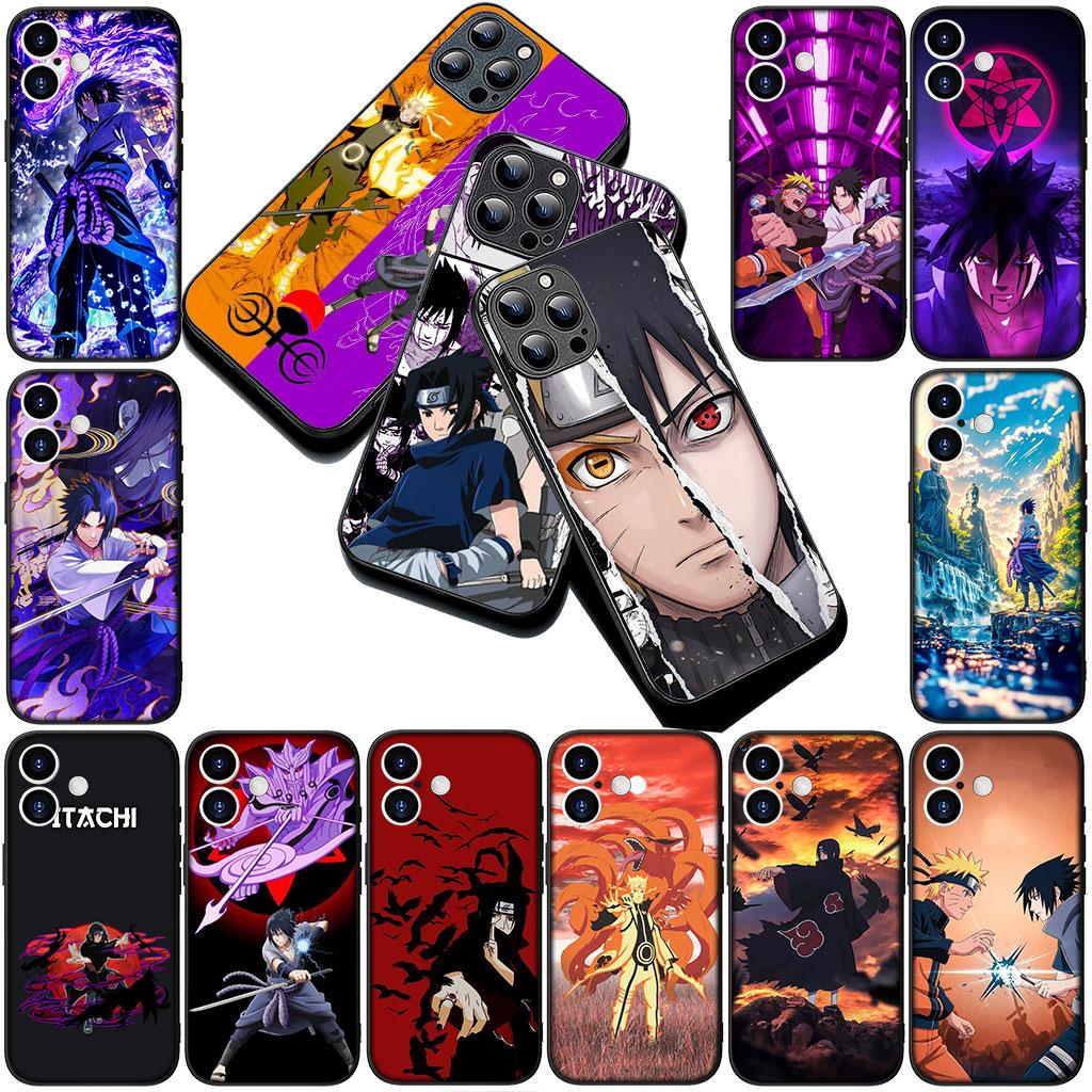 Uchiha Itachi Narutos Sasuke Phone Cover for Motorola Moto G86 G57 E14 E15 G14 G34 G35 G84 G24 A54 G15 Power E22 Soft Case