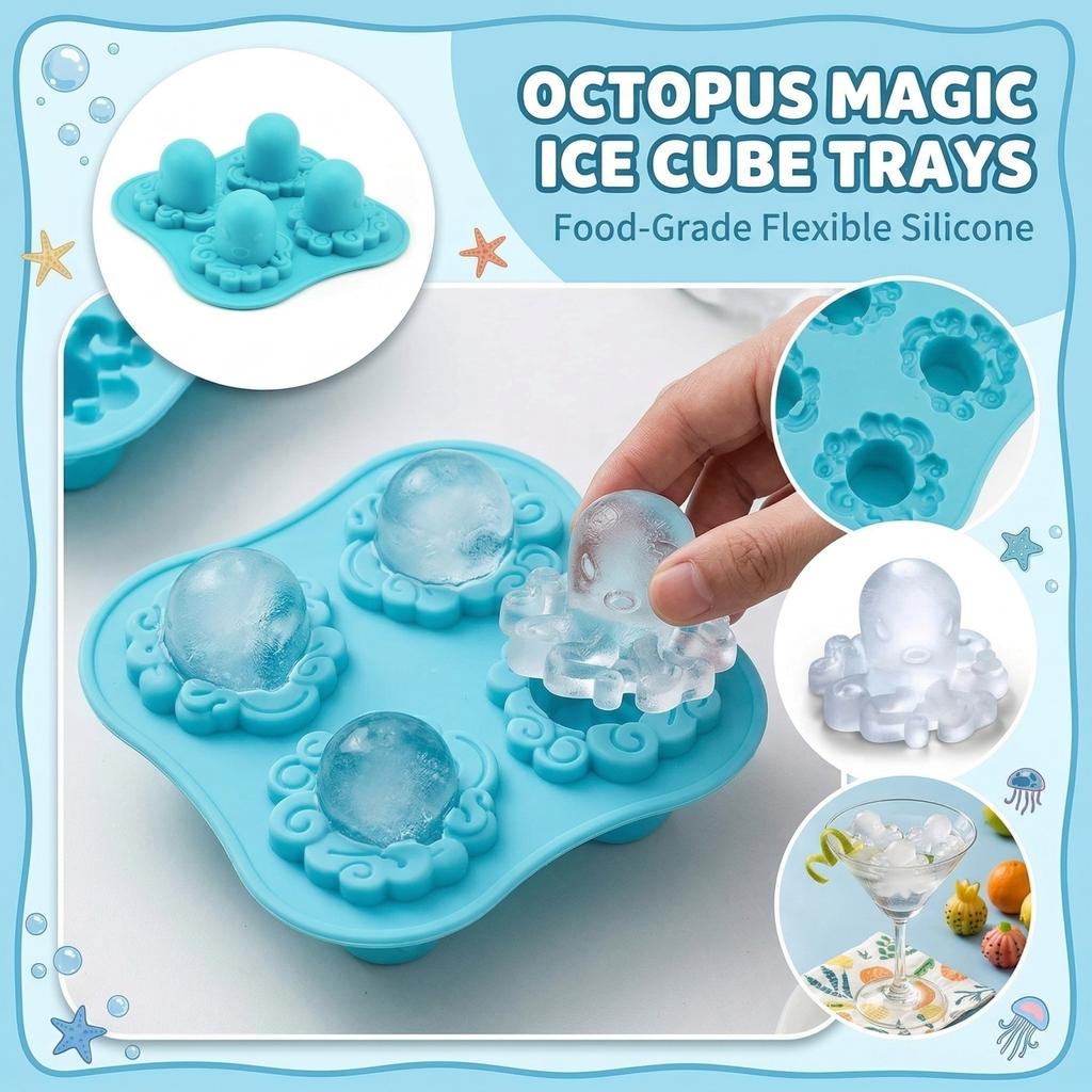 Food Grade Soft Silicone - Ice- - Mold