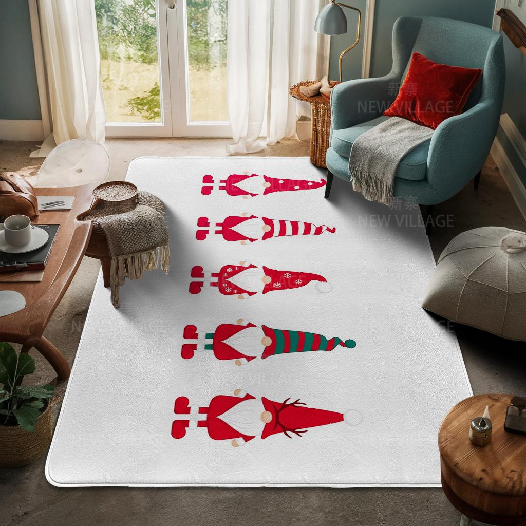Hus inngangsteppe Hjem dørmatte Stue Bad Fot baderoms sklisikre vannabsorberende tepper bad God jul vinter