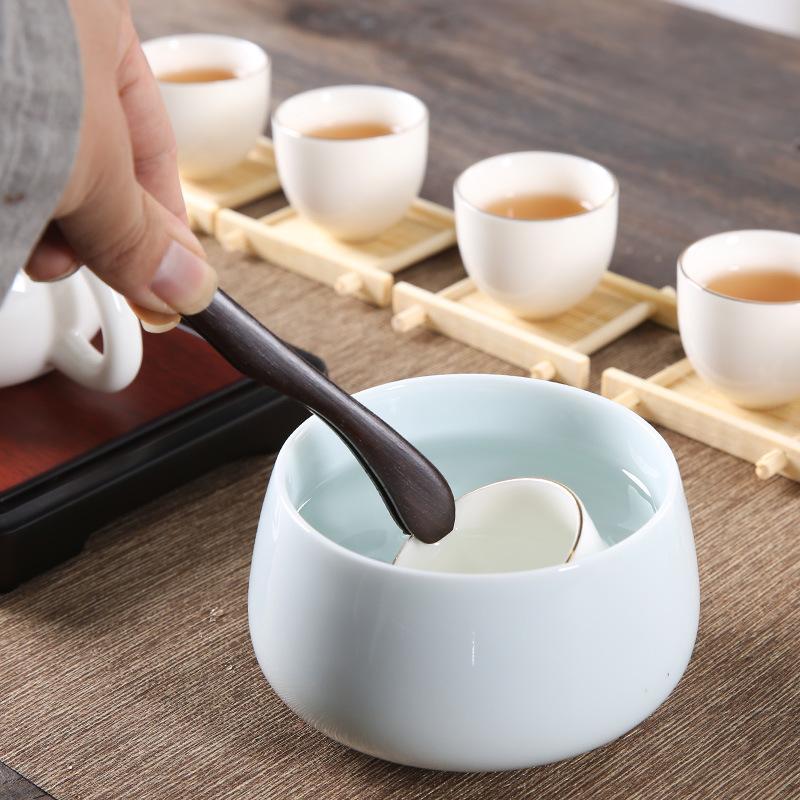 Premium Wood Food Serving Tong Sturdy Odorless Easy Grip Non-slip for Toast Cheese Fruit Outdoor Picnic