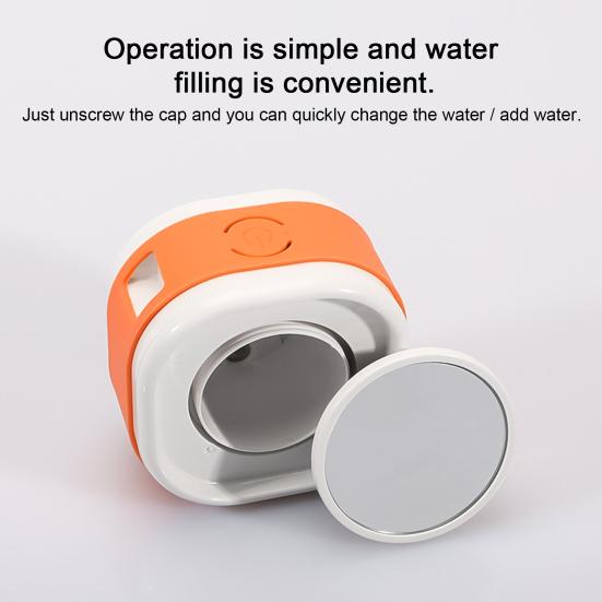 Portable Nano Facial Mister 30ML Mini Facial Steamer USB Rechargeable Electric Sprayer for Face Hydrating Daily Makeup