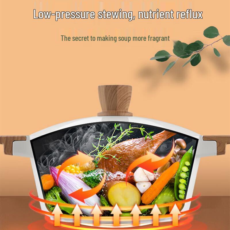 SuLe Maifan Stone Non-Stick Octagonal Soup Pot