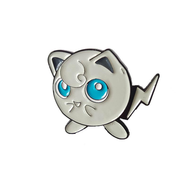 Kawaii Spirit Squirtle Enamel Pins Collect Series Metal Cartoon Brooch Backpack Hat Bag Collar Lapel Badges