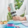Toffy Portable Brew Bottle K-CC3 (Pale Aqua) Vacuum Insulated Bottle with Dripper, ImmersionPermeable CoffeeTea, Includes Filter, Keeps Freshly