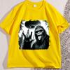 Bigfoot UFO T Shirt Men Women Funny Alien Tshirt Casual Cotton Short Sleeve Adult Humor Tshirt Cool Streetwear Clothes