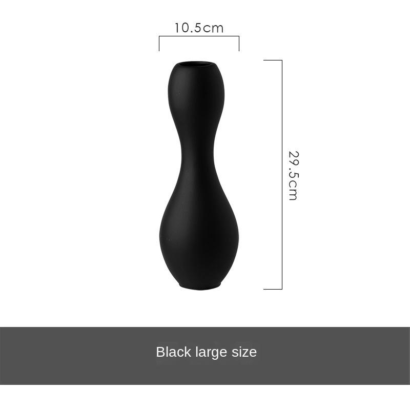Keramik Blumengesteckvase schlichte Kunst Bowlingkugel-Styling Kugeln Nordische Heim kreative Dekorationen Raumdekoration