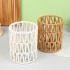 Handmade Paper Rope Woven Rattan Lampshade Boho Decorative Lampshade Table Lamp Decorative For Garden Yard Living Room