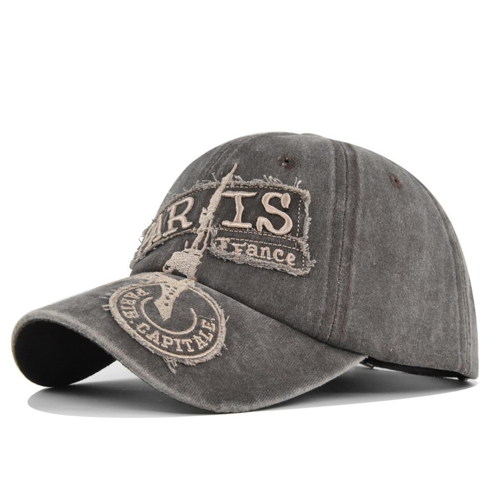 Tongue Hat Duck Letter Embroidered Baseball Hat Retro Make Old Sun Hat Fashion