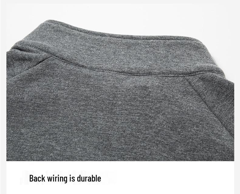 Men's Quick-Dry Stretch Dralon Long-Sleeve Fleece Hiking Base Layer