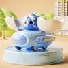 Kinder Dinosaurier Hüpfauto Spielzeug Kollisionsverformung Trägheitsantrieb Dino Ei Fliegende Untertasse Kleinkinder Pädagogisch Verformbares Cartoon Dinosaurier Fahrzeug