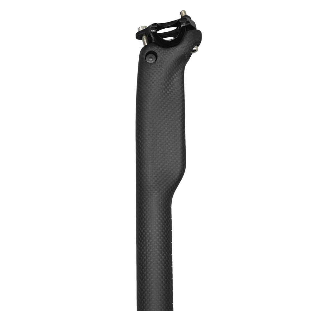 3K Matte Full Carbon Fiber Seatpost MTB Mountain Road Bike Cycling Seat Post Bicycle Parts 27.2/30.8/31.6x350/400MM