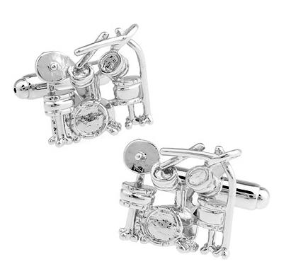 Music Series Men' Fashion Cuff Links Musical Instrument Guitar Microphone Piano Violin Drum DJ Design Quality Brass Cufflinks