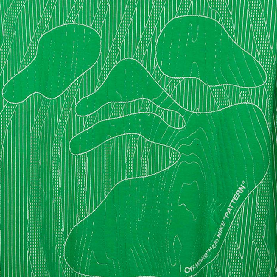 Nike X OFF-WHITE Mønstret Hettegenser Unisex Topper Grønn DV4450-389