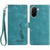 Quill Pen Embossed Pattern Flip Card Design Wallet Case for Nokia C12 C2 C210 C22 C310 C32 G310 XR21...(8-Color)