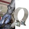   Exhaust Band   Clamps Rustproof Muffler Clamp High Hardness for Downpipe Header Manifold